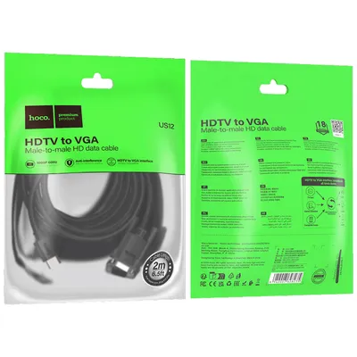 Hoco HDMI na VGA kabl, dužina 2 met.
