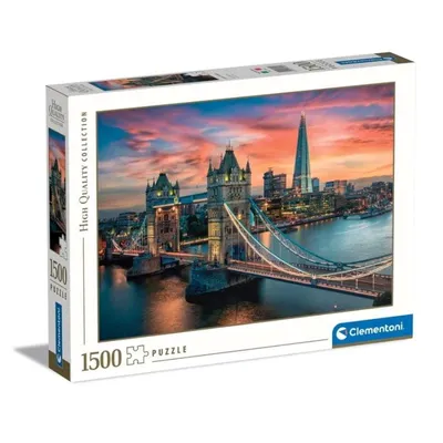 Clementoni Slagalica Svijetla Londona U Sumrak, 1500 dijelova