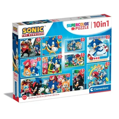 Clementoni Slagalica 10 U 1 Sonic, 10 dijelova