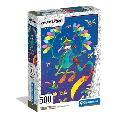 Clementoni Slagalica Putovanje Mordillo, 500 dijelova