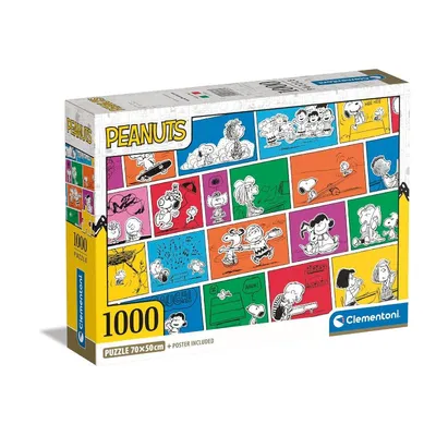Clementoni Slagalica Peanuts, 1000 dijelova