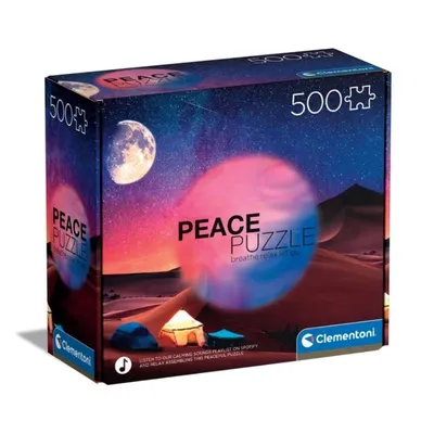 Clementoni Slagalica Peace Puzzle Zvjezdana Noć, 500 dijelova