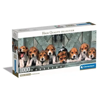 Clementoni Slagalica Panorama Beagles, 1000 dijelova