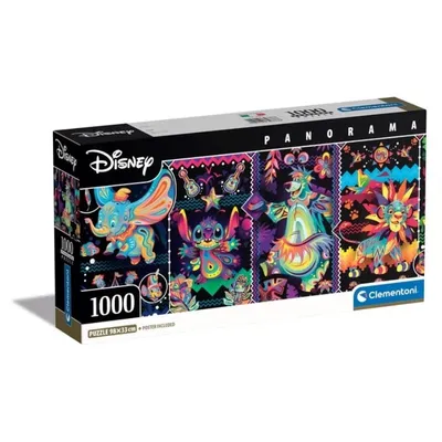 Clementoni Slagalica Panorama Disney Joy, 1000 dijelova