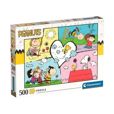 Clementoni Slagalica Peanuts, 500 dijelova