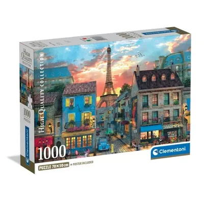 Clementoni Slagalica Ulice Pariza, 1000 dijelova