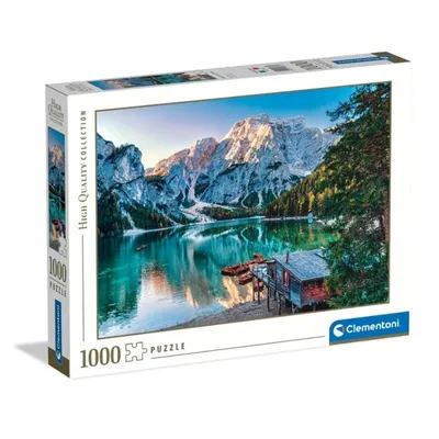 Clementoni Slagalica Smaragdno Jezero Braies 2025, 1000 dijelova