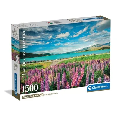 Clementoni Slagalica Lupini Na Jezeru Tekapo, 1500 dijelova