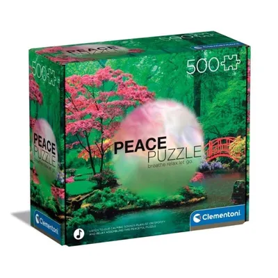 Clementoni Slagalica Peace Puzzle Kišne Kapi, 500 dijelova