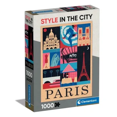 Clementoni Slagalica Stil Grada Pariz, 1000 dijelova