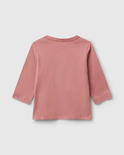 Benetton Majica dugih rukava za bebe 3ATNA106LW-11Z-82, Roza