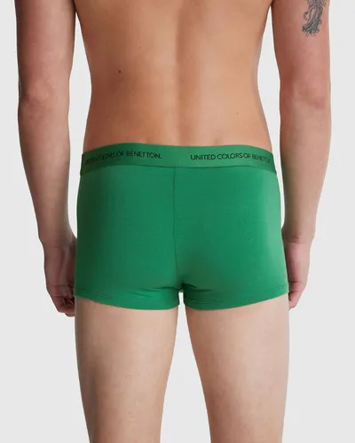 Benetton Muške bokserice 3OP82X077-248-L, Zelene