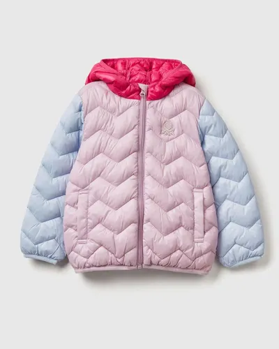 Benetton Jakna za djevojčice 21INGN02ZP-903-YS, Roza