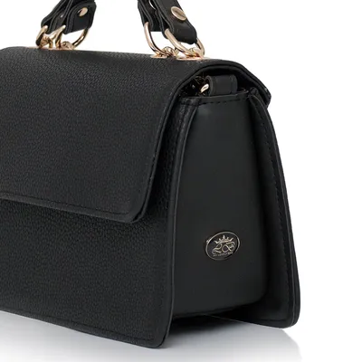 Lovely Bag Debbie - Crna Torba, Zlatni Metal