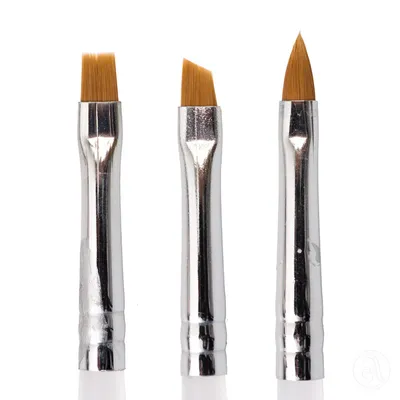 Nail tools Set četkica za gel tehniku ASNMHB10, Sintetička dlaka