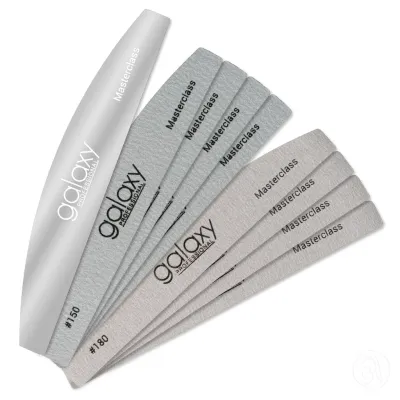 Galaxy Professional Set nosač i zamenski brusni papiri Masterclass #150 i #180, 8 komada