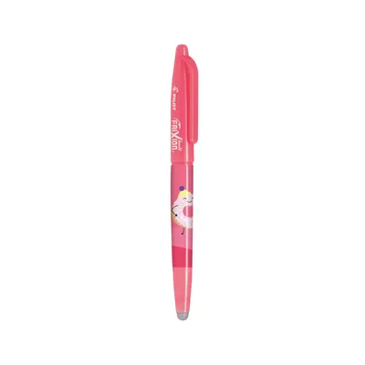 Hemijska olovka  Roler Frixion Ball Fancy Winter, 0,7 mm, Koralno roze