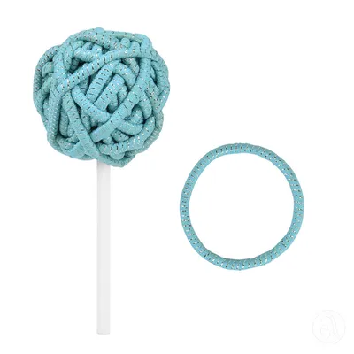 Kiepe Hair Lollipops gumice za kosu, Set od 24 komada, Crne