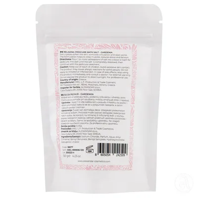 Imel Professional So za pedikir Gardenija, 120g