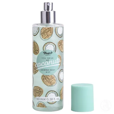 Blush Body Mist You Drive Me Coconuts Shimmer, 165ml