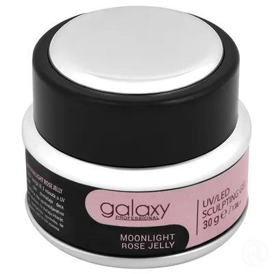 Galaxy Professional Gradivni kamuflažni gel Moonlight Rose Jelly