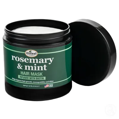 Difeel Maska za jačanje kose Ruzmarin i Menta, 340g
