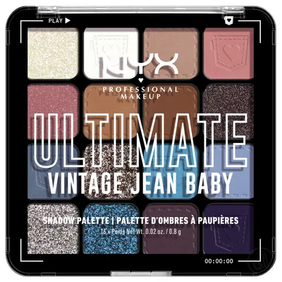 Nyx Professional Makeup Paleta Ultimate Vintage, 12.8g