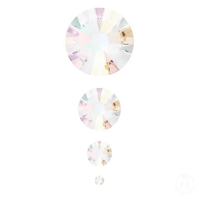 Perfect Nails Ukrasi za nokte CRYSP-05, Set od 175 komada, AB Ljubičasta