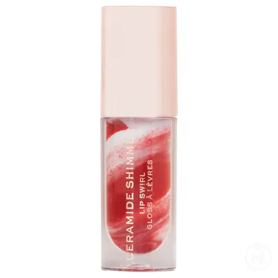 Revolution Ceramide Lip Swirl Out Out Red, Sjaj za usne, 4.5ml