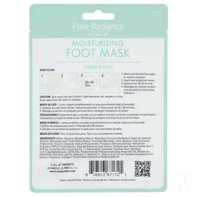 Cala Pedikir čarape za hidrataciju stopala Pure Radiance, 14g