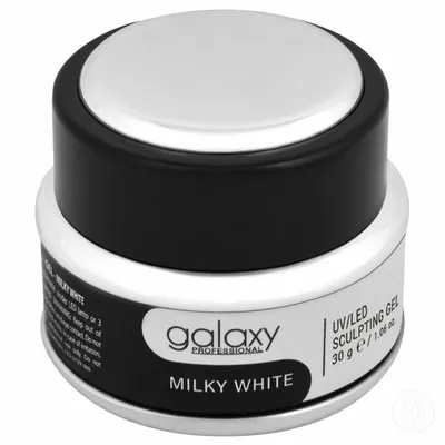 Galaxy Professional Gradivni kamuflažni gel Milky White Jelly