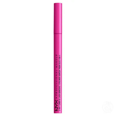 Nyx Professional Makeup Ajlajner LLA01 Baddest Black, Eyes & Lips, 1ml