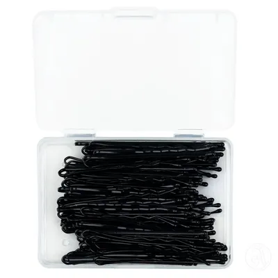 Beauty Design Ukosnice za kosu, Set od 100 komada, Crne