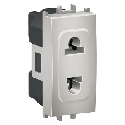 Schneider Electric Utičnica Monofazna LMR5510004, EURO i USA 1M, Siva