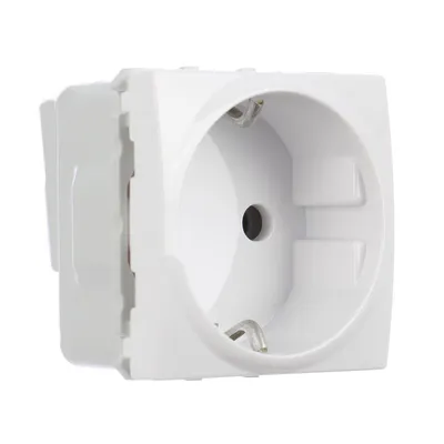 Schneider Electric Utičnica MGU3.036.18, Monofazna 2M Modularna, Bijela