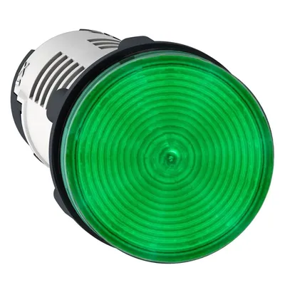Schneider Electric Signalna Lampica XB7EV03BP, Zelena LED Fi 22mm 24V AC/DC, Vijčani Priključak