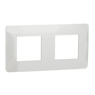 Schneider Electric Maska Modularna NU200418, 2 Elementa 2 x 2M, Bijela