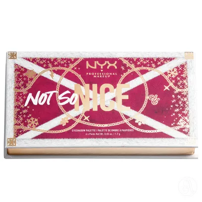 NYX Professional Makeup Paleta senki Not So Nice MCEP01, 8.5 g