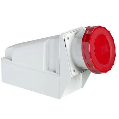 Schneider Electric Industrijska utičnica 81183, 63A 3P+N+E na zid IP67