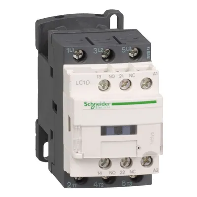 Schneider Electric Kontakter - sklopka LC1D32BD, 32A 15kW 24V DC 3P 1NO+1NC
