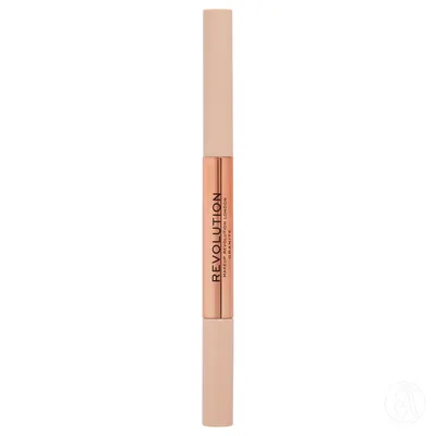 Revolution Olovka i gel za obrve Fluffy Brow Duo Granite, 0.12 g + 1 ml
