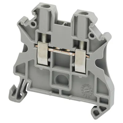 Schneider Electric Vijčana Redna Stezaljka NSYTRV22, 2.5mm2, Siva
