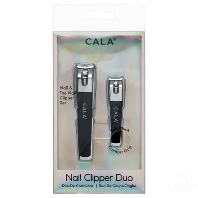 Cala Grickalice za nokte Soft Touch, Crne, 2 Komada
