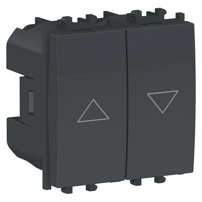 Schneider Electric Prekidač Za Roletne LMR0712003, 16A 2M, Crni
