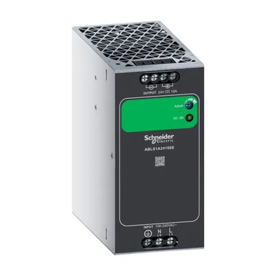 Schneider Electric Napajanje DIN letva ABLS1A24100E, Ulaz 100-240 V AC/140-340 V DC Izlaz 24V DC 240W 10A