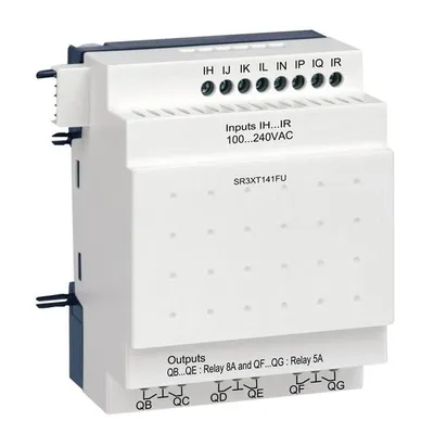 Schneider Electric Digitalni I/O Modul SR3XT141FU, Za Proširenje 14 I O 100-240V AC Za Zelio Logic