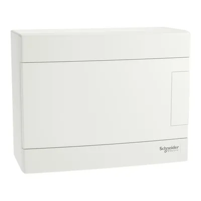 Schneider Electric Razvodna tabla za osigurače nadgradna 8 mjesta, EZ9EUD108, Bijela vrata