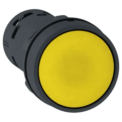 Schneider Electric Taster Sa Povratom XB7NA81, Žuti Fi 22mm 1NO, Vijčani Priključak