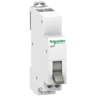 Schneider Electric Preklopka iSSW A9E18070, 0-1 Na DIN Šinu 1 C/O 20A 250V AC