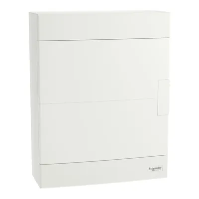 Schneider Electric Razvodna tabla za osigurače nadgradna 24 mjesta, EZ9EUD212, Bijela vrata